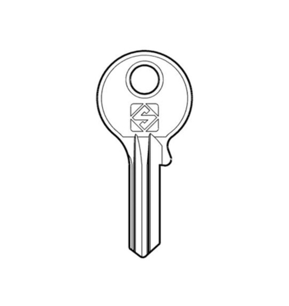 SILCA CB70 CHIAVE PROFILO OTTONE