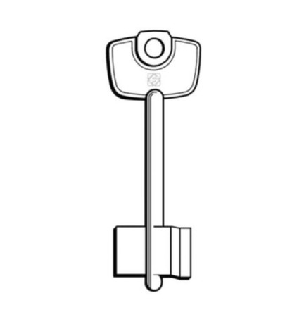 SILCA CN CHIAVE DOPPIA MAPPA OTTONE