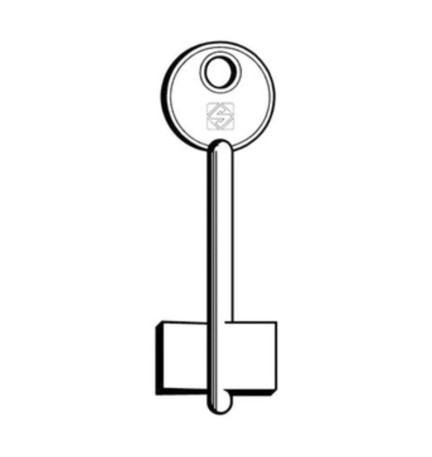 SILCA CC CHIAVE DOPPIA MAPPA OTTONE