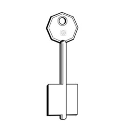 SILCA MTM CHIAVE DOPPIA MAPPA OTTONE
