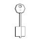 SILCA MTM CHIAVE DOPPIA MAPPA OTTONE