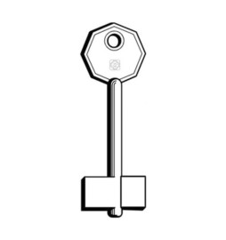 SILCA MT CHIAVE DOPPIA MAPPA OTTONE