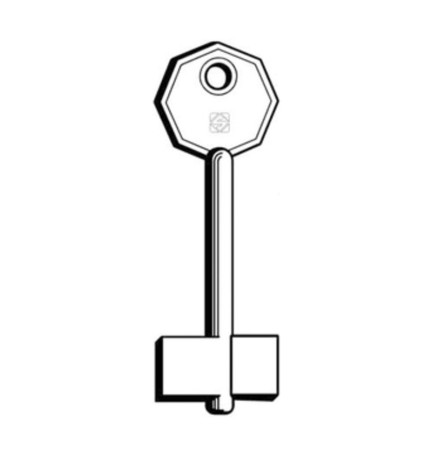 SILCA MT CHIAVE DOPPIA MAPPA OTTONE
