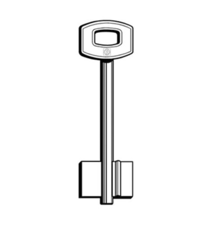 SILCA SM CHIAVE DOPPIA MAPPA OTTONE