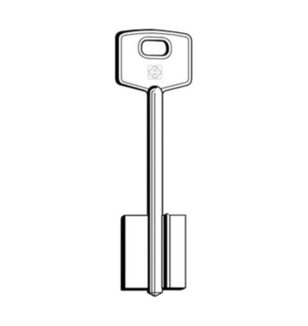 SILCA 5CC4 CHIAVE DOPPIA MAPPA OTTONE