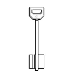 SILCA FQL CHIAVE DOPPIA MAPPA OTTONE