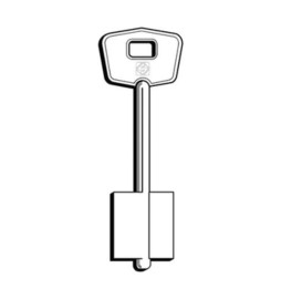 SILCA 5MT14 CHIAVE DOPPIA MAPPA OTTONE