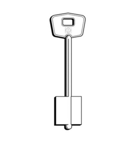 SILCA 5MT16 CHIAVE DOPPIA MAPPA OTTONE