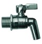 RUBINETTO A SFERA INOX CON LEVA 1