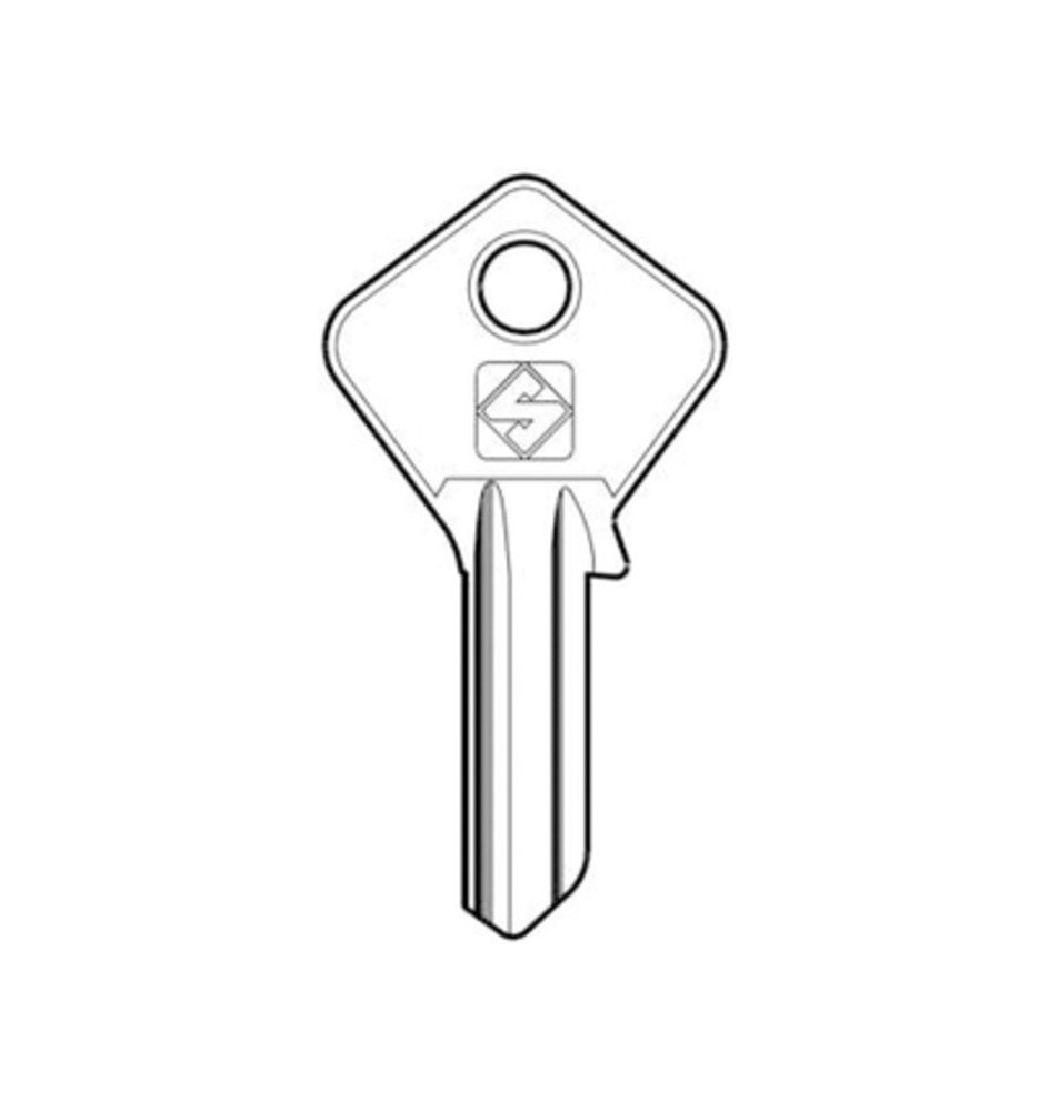 SILCA FI232 CHIAVE PROFILO OTTONE