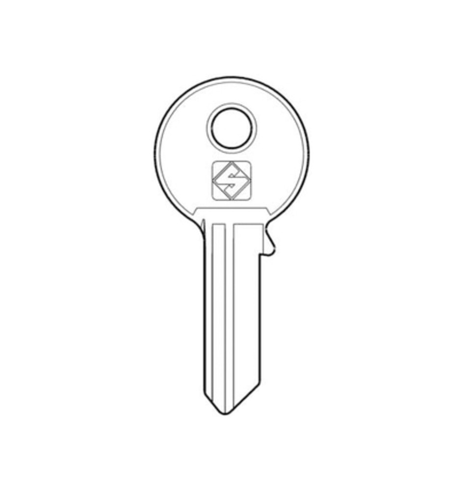 SILCA FM2 CHIAVE PROFILO OTTONE