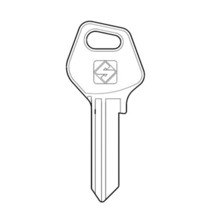 SILCA FM6 CHIAVE PROFILO OTTONE