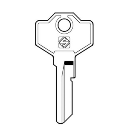 SILCA GS1 CHIAVE PROFILO OTTONE