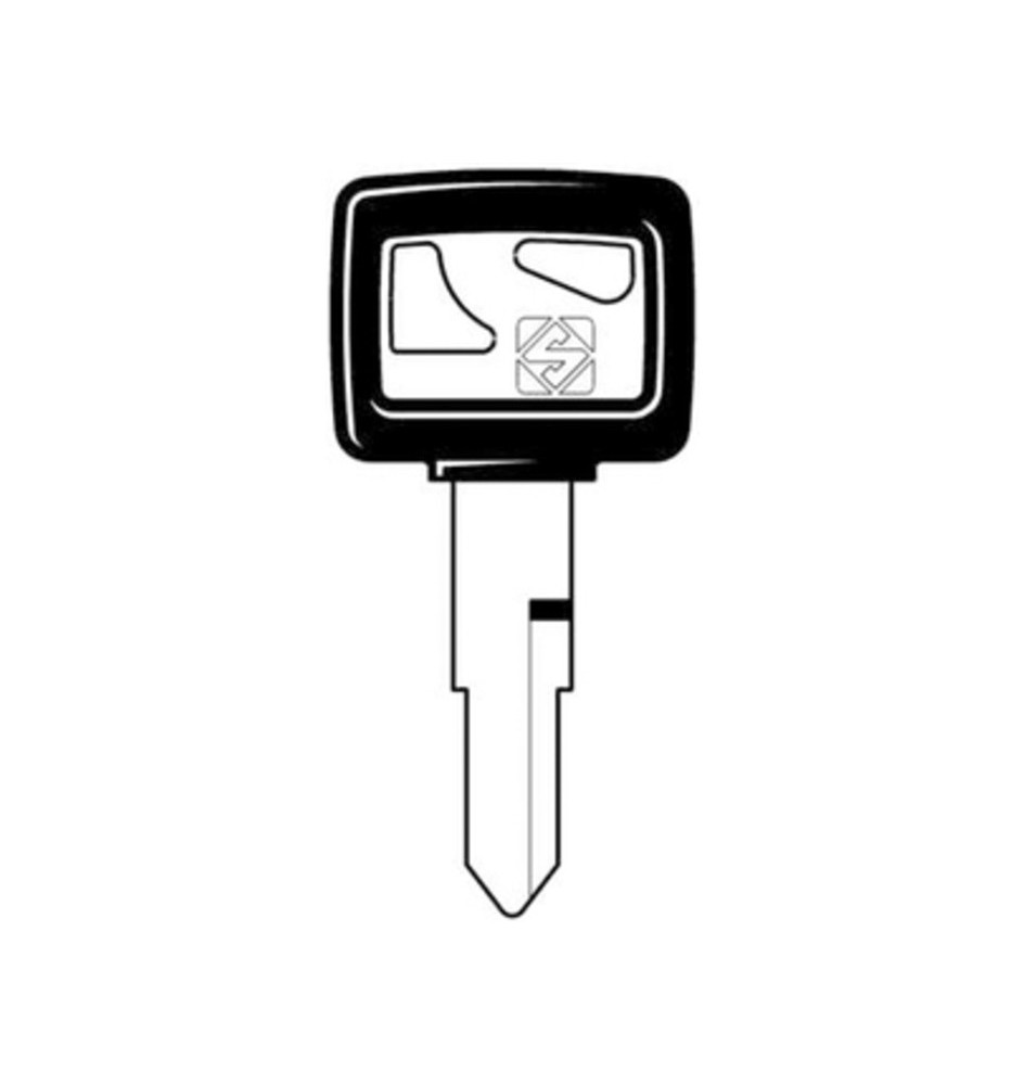 SILCA HON39P CHIAVE AUTO TESTA PLASTICA ACCIAIO