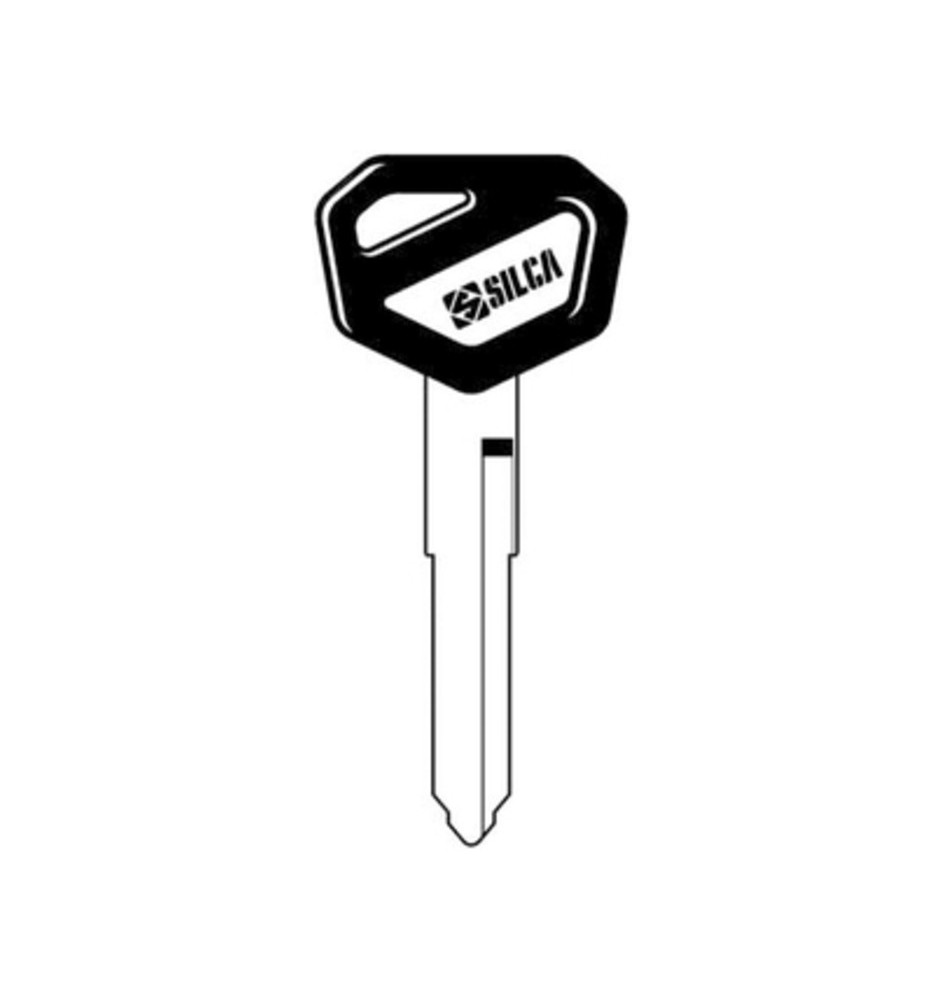 SILCA KW15BP CHIAVE AUTO TESTA PLASTICA ACCIAIO