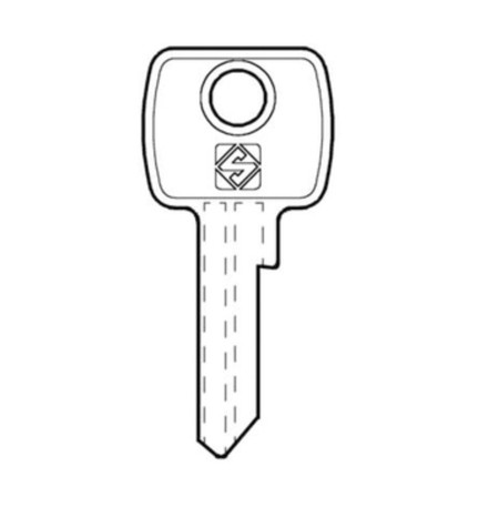 SILCA LF4 CHIAVE PROFILO ACCIAIO