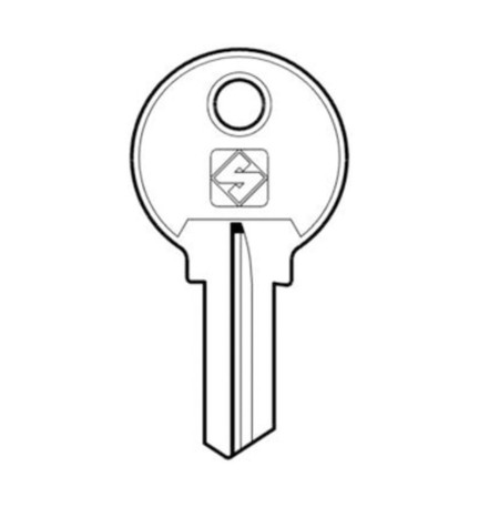 SILCA MH4R CHIAVE PROFILO OTTONE