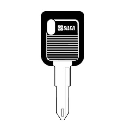 SILCA NE72DP CHIAVE AUTO TESTA PLASTICA ACCIAIO