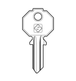 SILCA PF070 CHIAVE PROFILO OTTONE