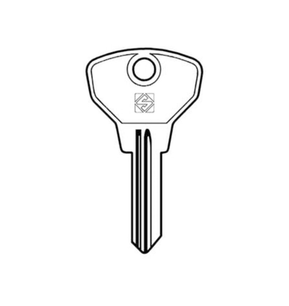 SILCA SIP9 CHIAVE AUTO ACCIAIO