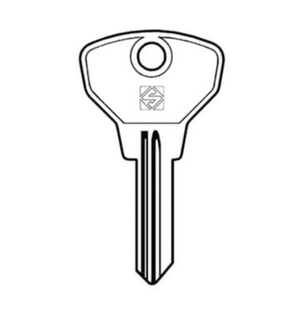 SILCA SIP9 CHIAVE AUTO ACCIAIO