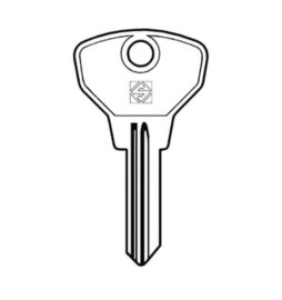 SILCA SIP9R CHIAVE AUTO ACCIAIO