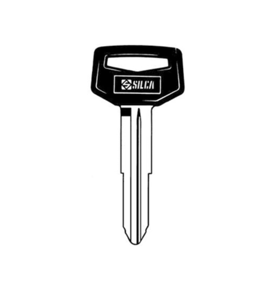 SILCA TOY38RP CHIAVE AUTO TESTA PLASTICA ACCIAIO