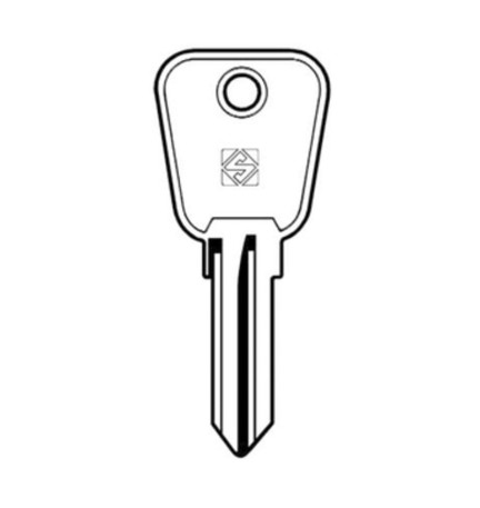 SILCA UNI8 CHIAVE AUTO ACCIAIO