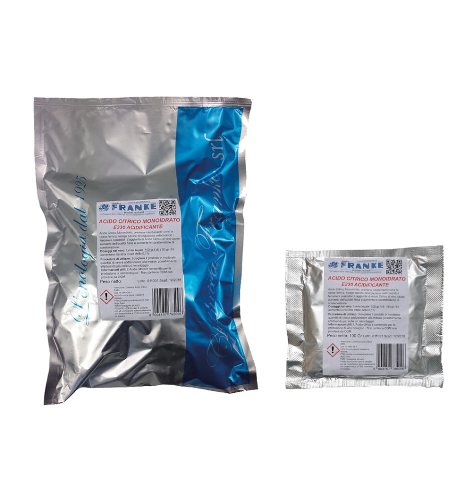 ACIDO CITRICO MONOIDRATO kg. 1