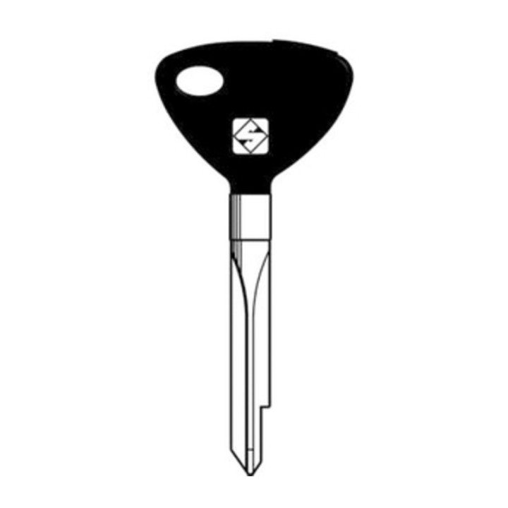 SILCA XBW1P CHIAVE CROCE TESTA PLASTICA