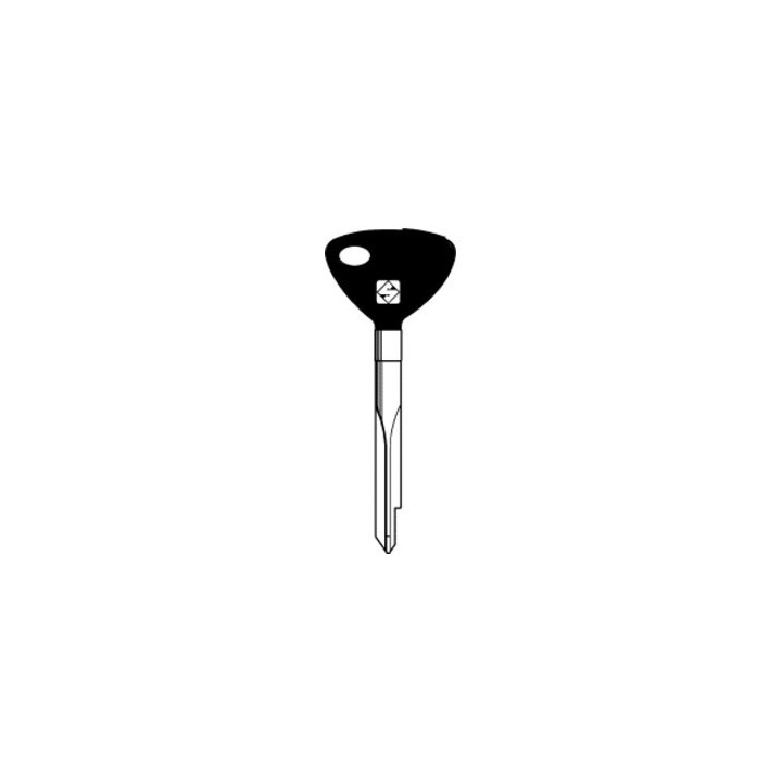 SILCA XBW2P CHIAVE CROCE TESTA PLASTICA