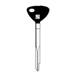SILCA XBW3P CHIAVE CROCE TESTA PLASTICA