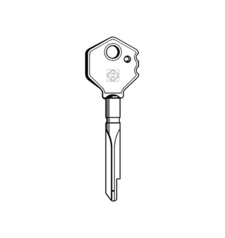 SILCA XY4P CHIAVE CROCE TESTA PLASTICA