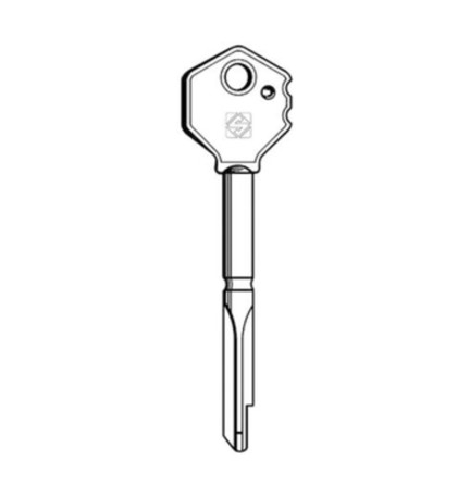 SILCA XY5P CHIAVE CROCE TESTA PLASTICA