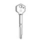 SILCA XY5P CHIAVE CROCE TESTA PLASTICA