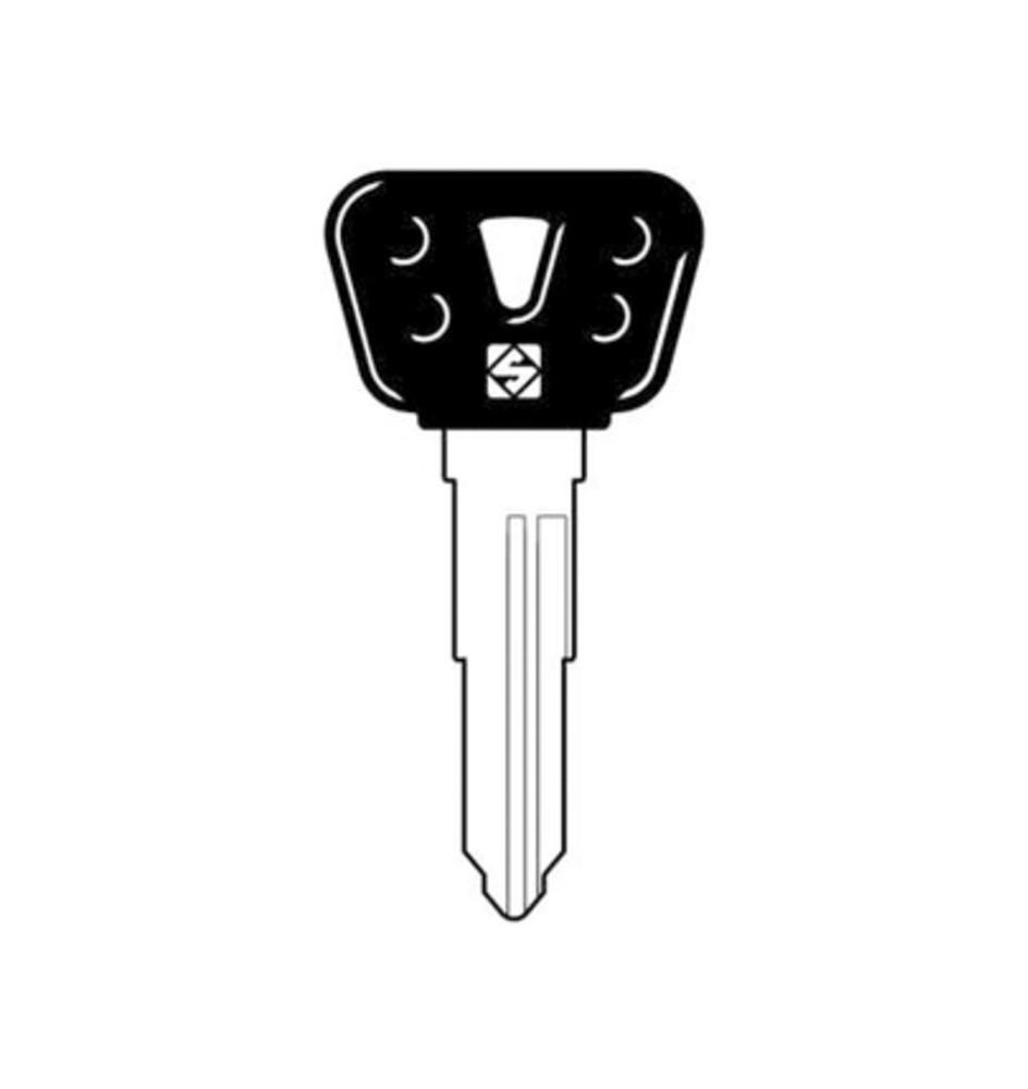 SILCA YH29P CHIAVE AUTO TESTA PLASTICA ACCIAIO