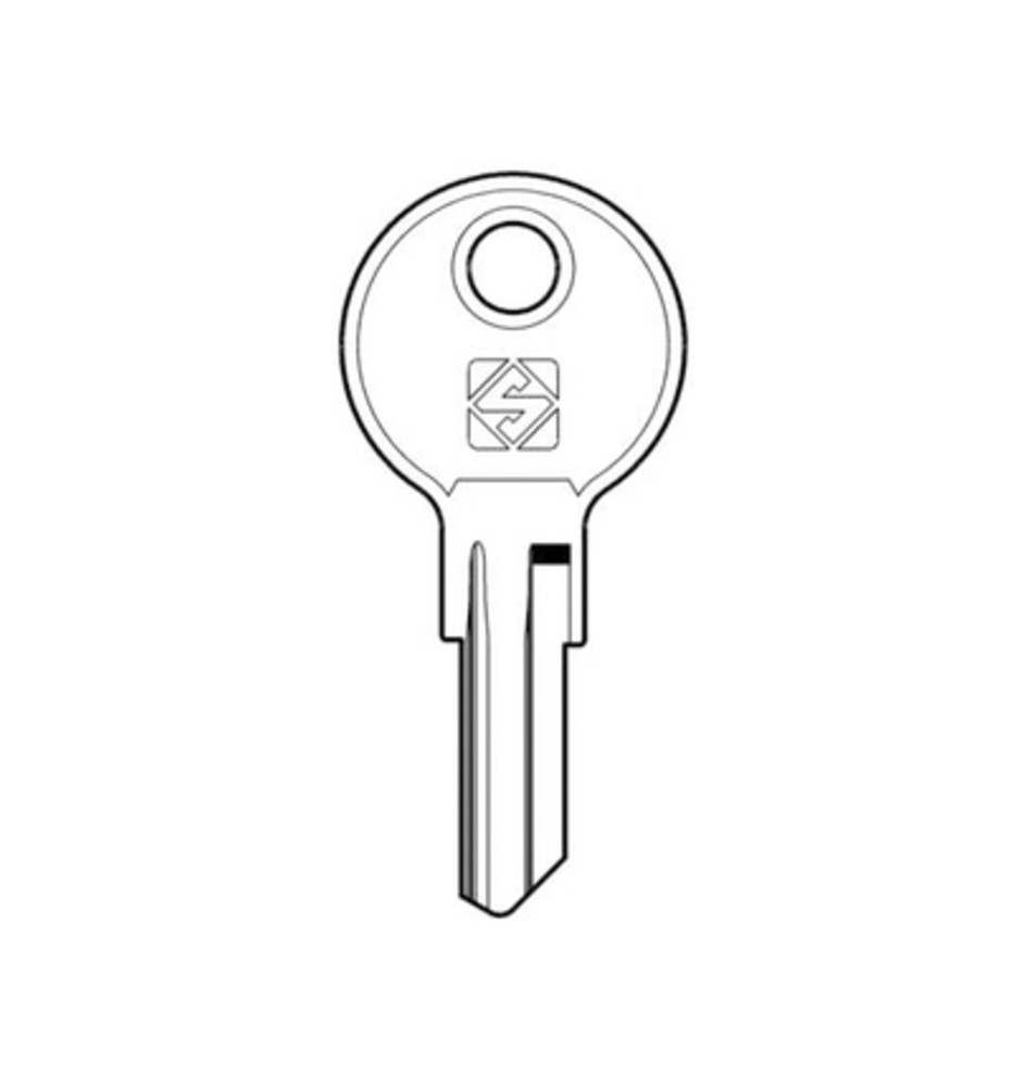 SILCA VI14 CHIAVE PROFILO OTTONE