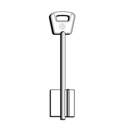 SILCA BELC CHIAVE DOPPIA MAPPA OTTONE