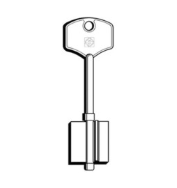 SILCA 5PT2 CHIAVE DOPPIA MAPPA OTTONE