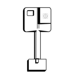 SILCA 5YA1 CHIAVE POMPA OTTONE