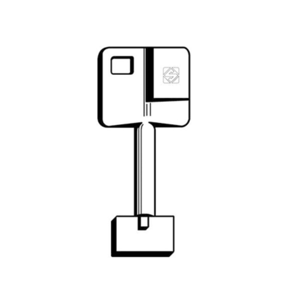 SILCA 5YA1 CHIAVE POMPA OTTONE