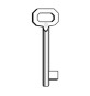 SILCA 5010 CHIAVE PATENT PASSEPARTOUT CORTA OTTONATA