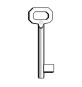 SILCA 5011 CHIAVE PATENT PASSEPARTOUT MEDIA OTTONATA