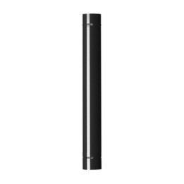 TUBO P/STUFA H 100 CM D 13 CM NERO OPACO