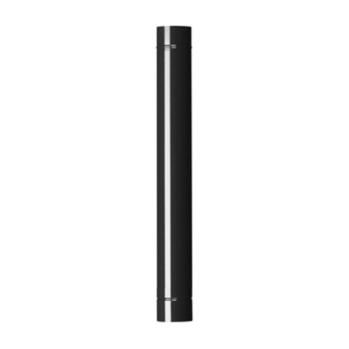 TUBO P/STUFA H 100 CM D 13 CM NERO OPACO