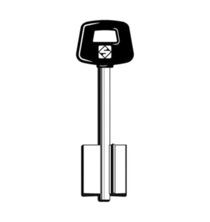 SILCA 5SAB6P CHIAVE DOPPIA MAPPA OTTONE