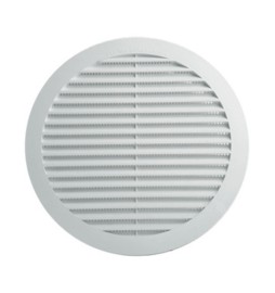 GRIGLIA AERAZIONE PLASTICA D 120 MM