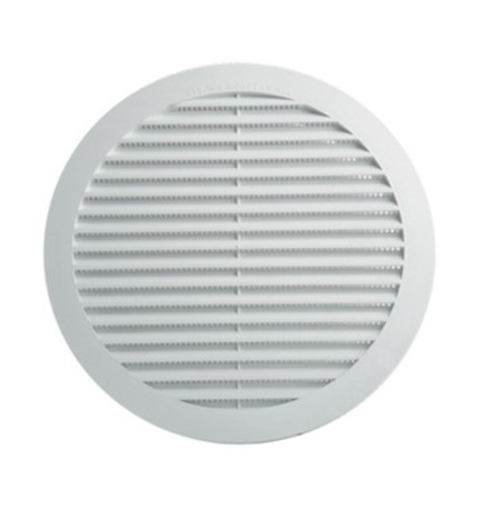 GRIGLIA AERAZIONE PLASTICA D 120 MM