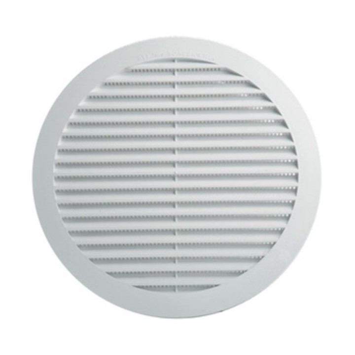 GRIGLIA AERAZIONE PLASTICA D 120 MM