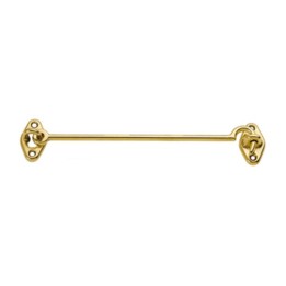 GANCIO FERMAFINESTRA OTTONE LUCIDO 200 MM
